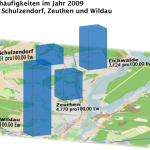 Kriminalitätshäufigkeit2009 Kriminalitätshäufigkeit im Vergleich.