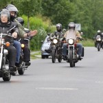 Biker aus Schulzendorf, Zeuthen, Eichwalde und anderen Gemeinden auf Tour.