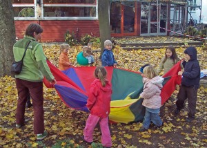 10 Jahre Jonas Wal, die Kindertagesstätte der evangelischen Kirche Eichwalde. (Foto: jl)