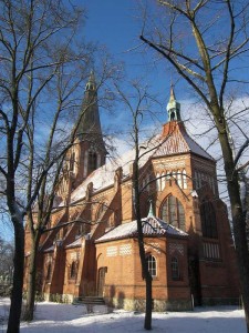 Die Evangelische Kirche am Händelplatz ist mit ihrer einzigartigen Parabrahm-Orgel Ziel von Orgelliebhabern aus aller Welt. (Foto: Burkhard Fritz)