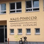 Kita Pinoccio. Der Schreibfehler im Namen stört die Eltern nicht. Sie wollen kein Geld für das fehlende „H“ ausgeben. (Foto: Buschek)