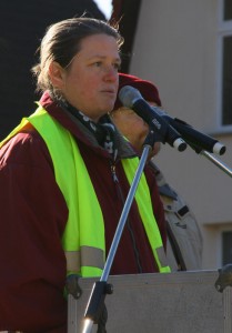 Astrid Bothe, Vorsitzende des Bürgervereins Brandenburg-Berlin, erklärte am Montag ihren Rücktritt. (Foto: Jörg Levermann)