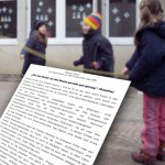 Offener Brief von Eltern und Erziehern des Waldkindergartens. (Montage: Jörg Levermann) Offener Brief von Eltern und Erziehern des Waldkindergartens. (Montage: Jörg Levermann)