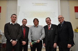 DFB-Auszeichnung für Jochen Keutel, Jugendtrainer beim SV Schmöckwitz-Eichwalde (Foto: Kevin Langner, BFV)
