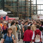 Zehntausende besuchten BER-Baustelle. (Foto: Christian Kruppa, Berliner Flughäfen)