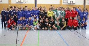 Insgesamt 18 Mannschaften spielten am vergangenen Sonnabend in der Sporthalle des Gymnasiums Eichwalde. (Foto: Heiko Melzer)