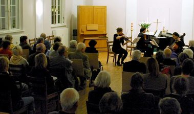 Erneut zu Gast in Eichwalde: Das Kammermusikensemble von Memorial Sankt Petersburg. (Foto: Burkhard Fritz)