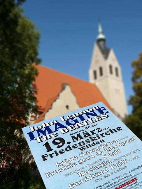 Ausverkauft ist das Benefiz-Konzert in der Wildauer Friedenskirche. (Foto: Burkhard Fritz)