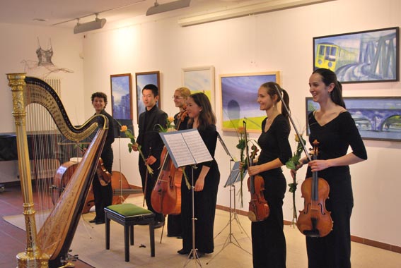 Die Musikanten der Orchesterakademie bei der Staatskapelle Berlin (Foto:Burkhard Fritz)