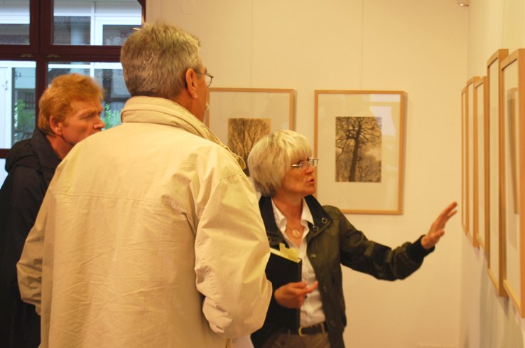 Noch bis einschließlich Sonntag ist die Taut-Ausstellung in der Alten Feuerwache zu sehen. (Foto: Burkhard Fritz)